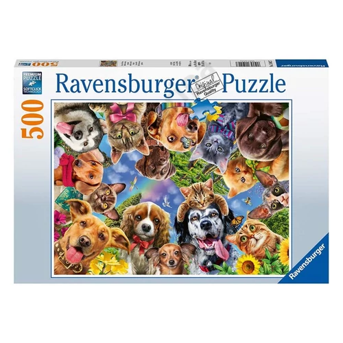 Ravensburger puzzle 500 darabos Kedvenceink