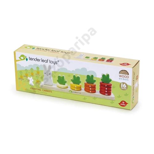 Logikai számtorony - Répa - Tender Leaf Toys