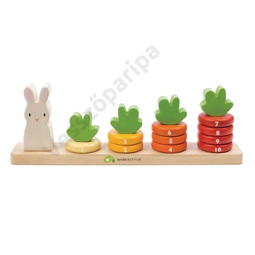 Logikai számtorony - Répa - Tender Leaf Toys