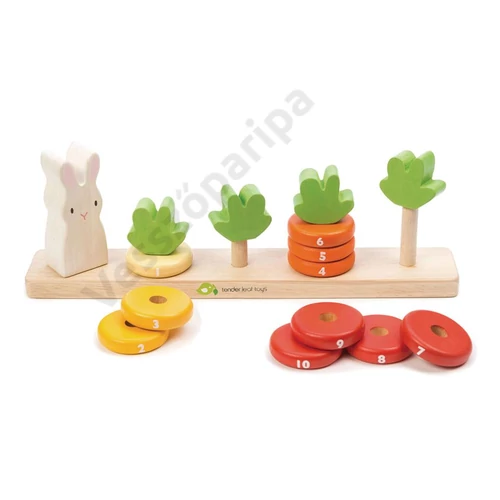 Logikai számtorony - Répa - Tender Leaf Toys