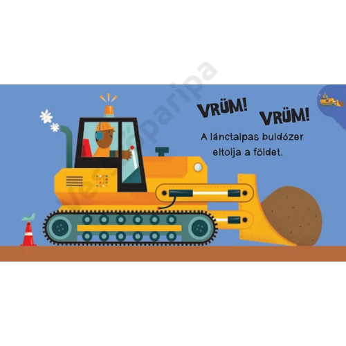 Dolgos epitok - Dorr! Brumm! hangzos konyv