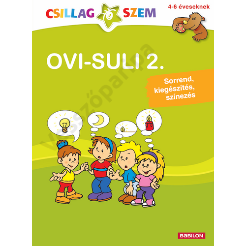 Ovi-suli 2. Sorrend, kiegészítés, színezés