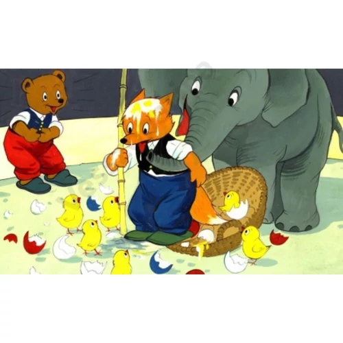 Róka Rudi a cirkuszban diafilm