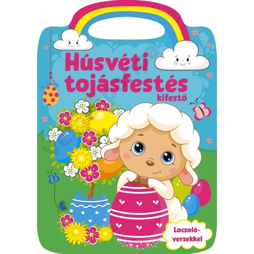 Húsvéti tojásfestés - kifestő kicsiknek