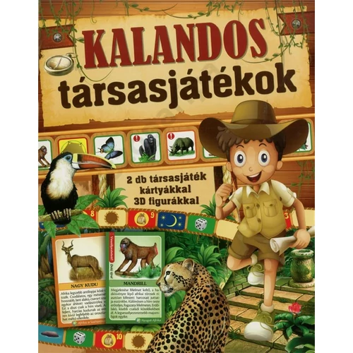 Társasjáték könyvben