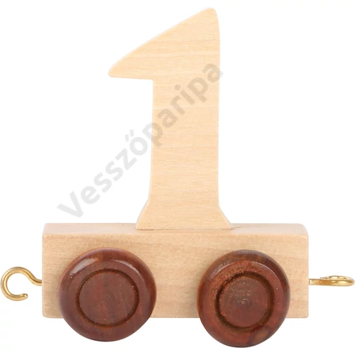 Számvonat fából - 1