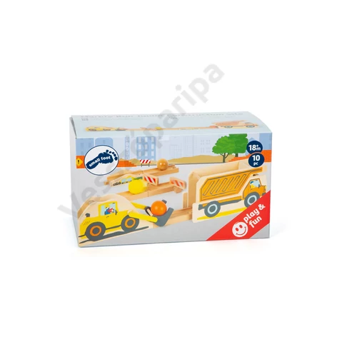 Small foot 11382 junior építkezős golyópálya doboza