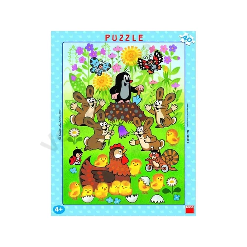 Dino Toys puzzle 40 darabos Kisvakond húsvétja