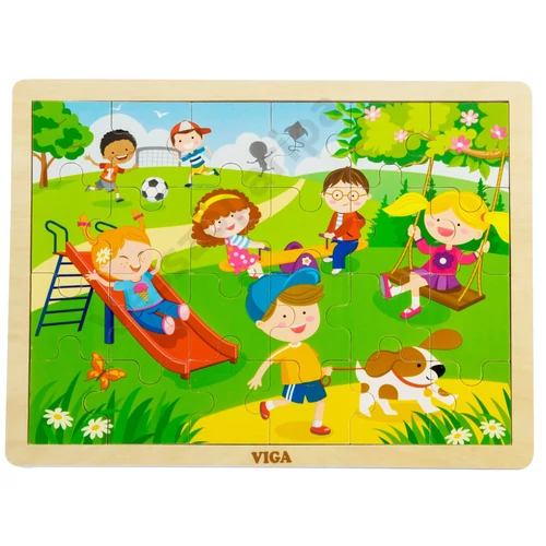 4 évszak fa kirakó, puzzle - 4 darabos készlet