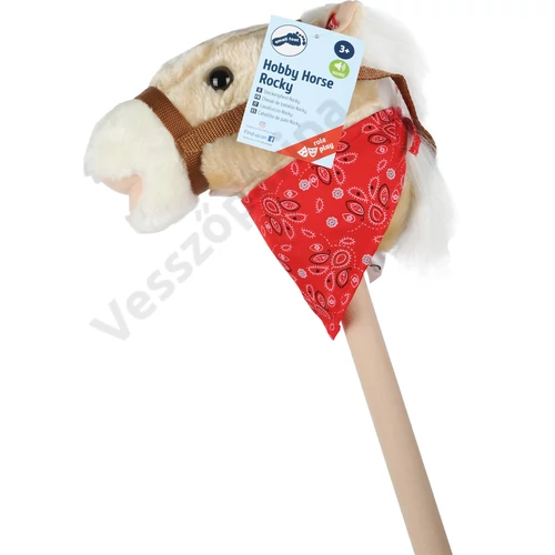 Nyerítő plüss fejű vesszőparipa