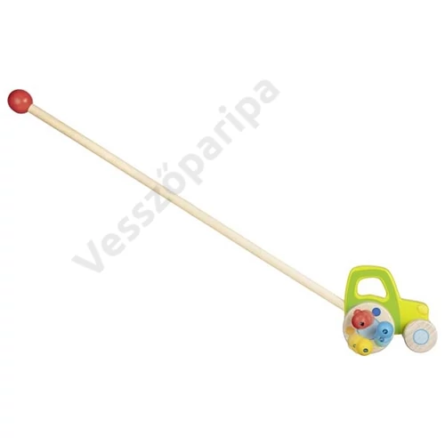 Goki tologatós traktor csattogó kerekekkel