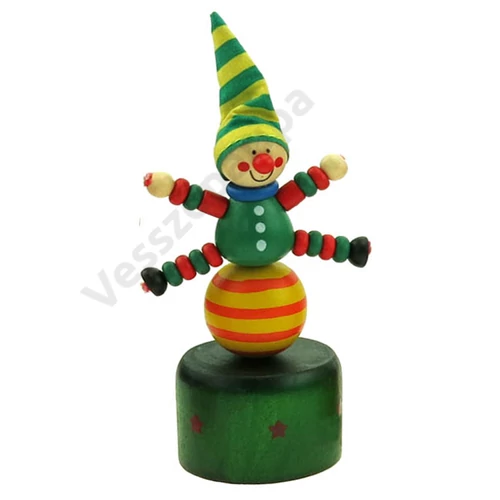 Nyomogatós figura - táncoló manó