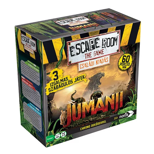 Escape room Jumanji, Szabadulószoba, családi  társasjáték