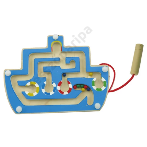 Fa magneses golyovezeto-hajo