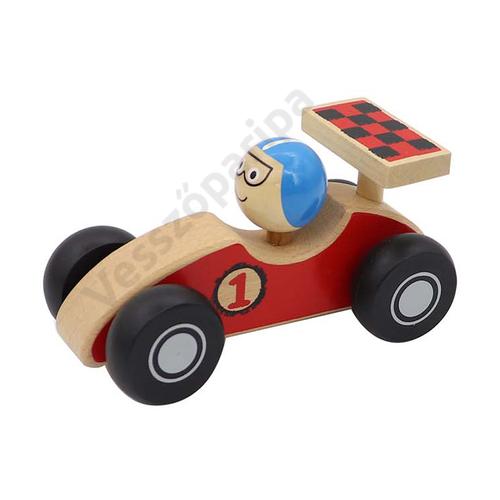 Piros Forma 1 versenyautó