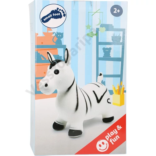 Small foot felfújható zebra ugráló játék csomagolás