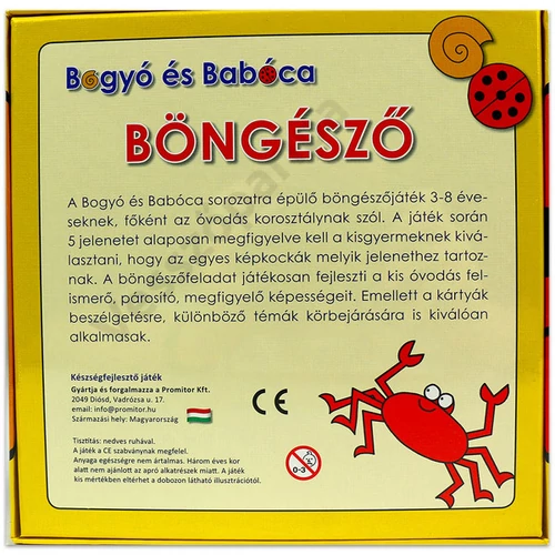 Bogyó és Babóca társasjáték - Böngésző
