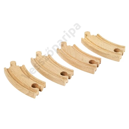Brio 33337 4 darabos rövid görbe kanyar sín