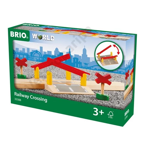 Brio 33388 sorompó sínnel és jelző táblával doboz