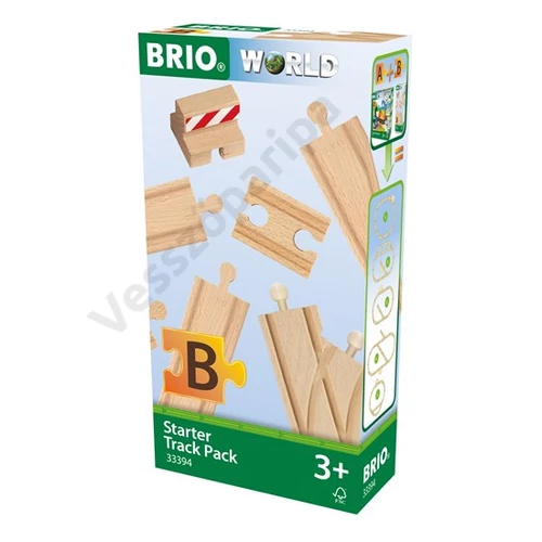 Brio 33394 13 részes kezdő sínkészlet sínvéggel doboz