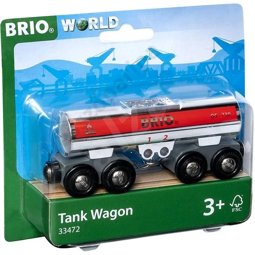Brio 33472 ezüst tartályvagon