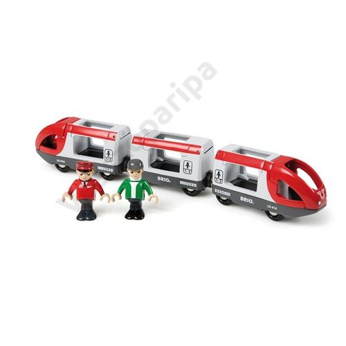 Brio 33505 személyvonat mozdonyvezetővel