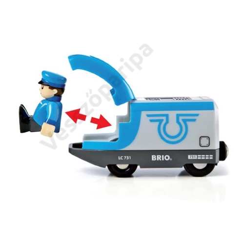 Brio 33506 elemes személyvonat mozdonyvezetővel