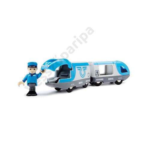 Brio 33506 elemes személyvonat mozdonyvezetővel
