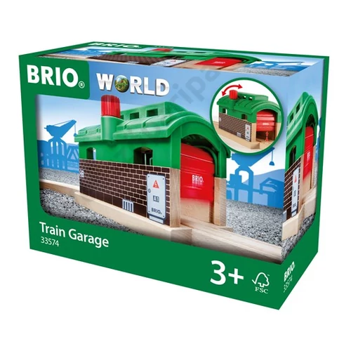 Brio 33574 garázs vonat kocsiszín doboz