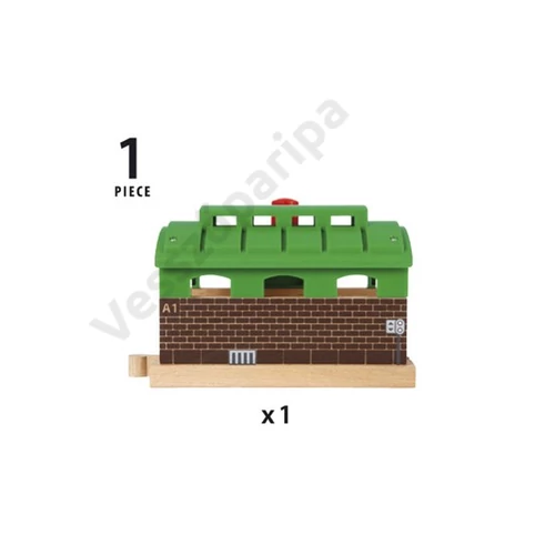Brio 33574 garázs vonat kocsiszín elemek