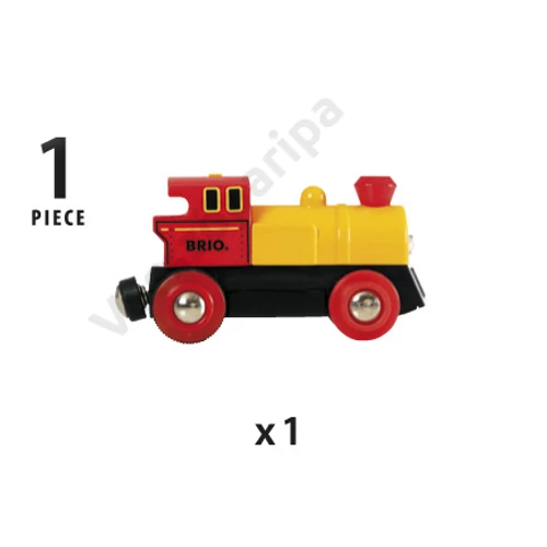Brio 33594 elemes sárga mozdony