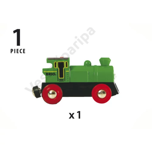 Brio 33595 elemes zöld mozdony