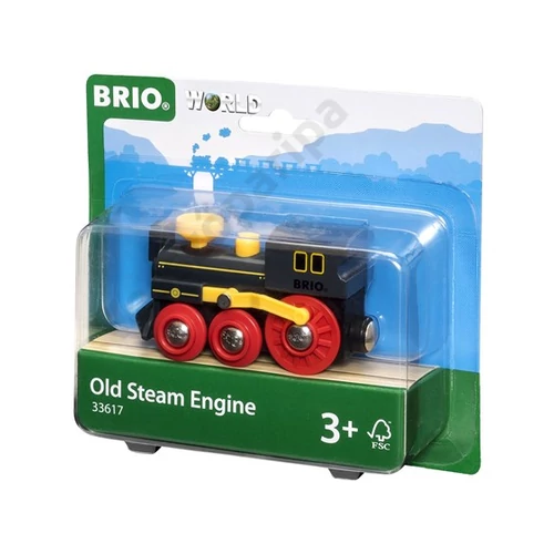 Brio 33617 régi gőzmozdony doboz
