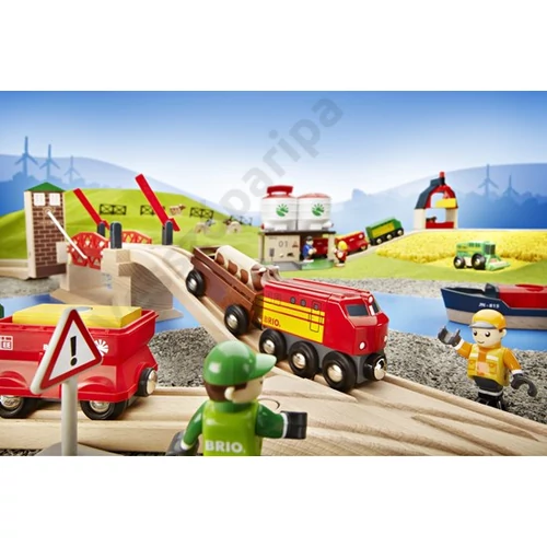 Brio 33757 emelkedő híd favonat világban