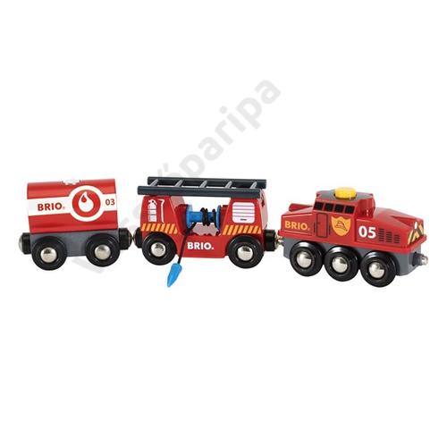 Brio 33844 tűzoltó vonat