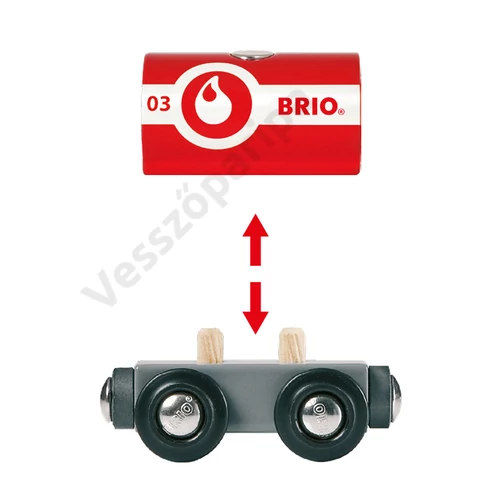 Brio tűzoltó vonat víztartály