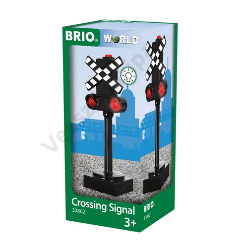 Brio 33862 vasúti átkelőhely jelzőlámpa doboz