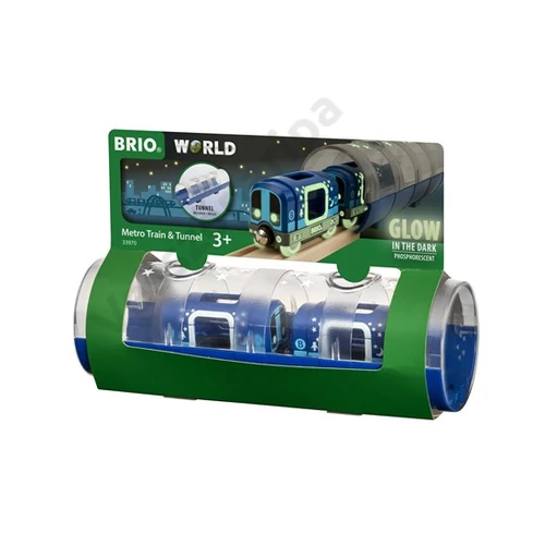 Brio 33970 metró kocsi és alagút csomagolás