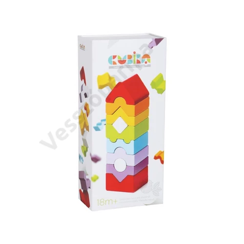 Cubika 10 soros montesszori torony doboz