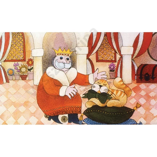 Diafilm - A király macskája