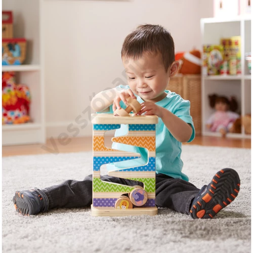 Melissa and Doug készségfejlesztő fajáték Cikk-cakk torony