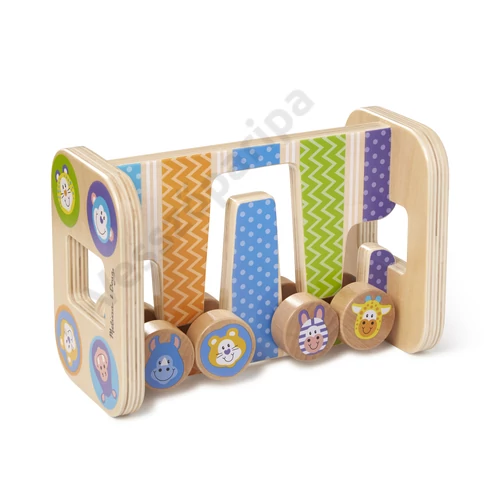 Melissa and Doug készségfejlesztő fajáték Cikk-cakk torony