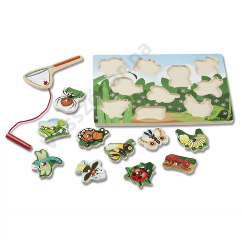 Melissa and Doug mágneses horgászjáték rovarok