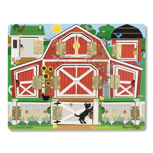 Melissa and Doug mágneses bújócska készségfejlesztő kirakó