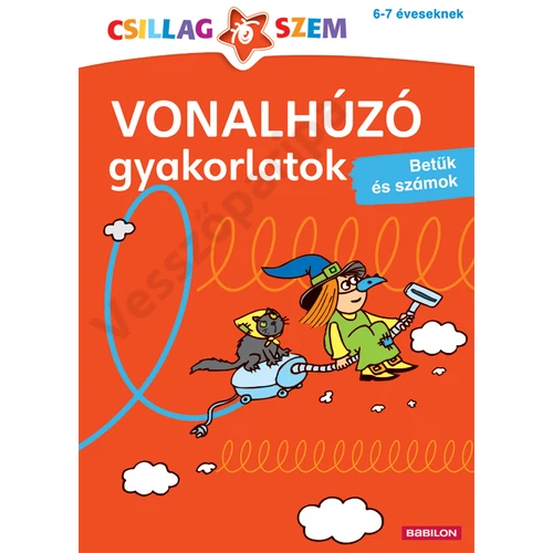 Vonalhúzó gyakorlatok - betűk és számok