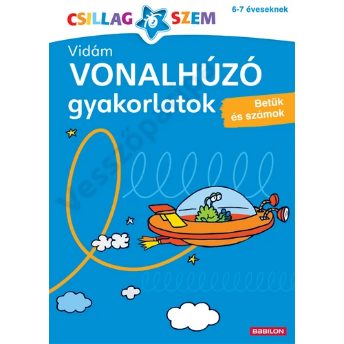 Vidám vonalhúzó gyakorlatok - betűk és számok