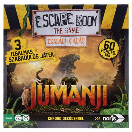 Escape room Jumanji, Szabadulószoba, családi  társasjáték