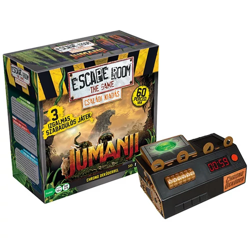 Escape room Jumanji, Szabadulószoba, családi  társasjáték
