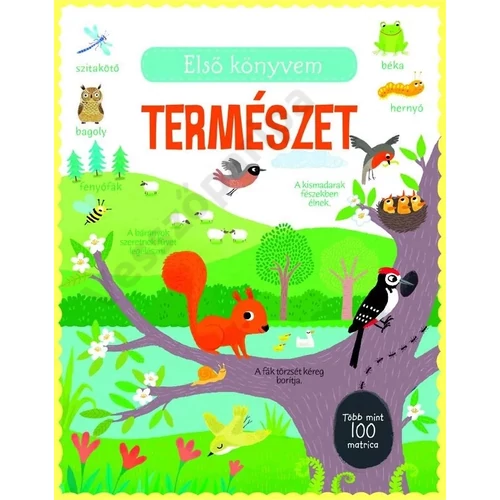 Ismeretterjesztő könyv óvodásoknak - matricás foglalkoztató