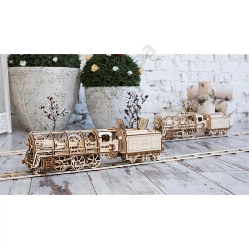 UGEARS Stream Locomotive Mechanical Modell